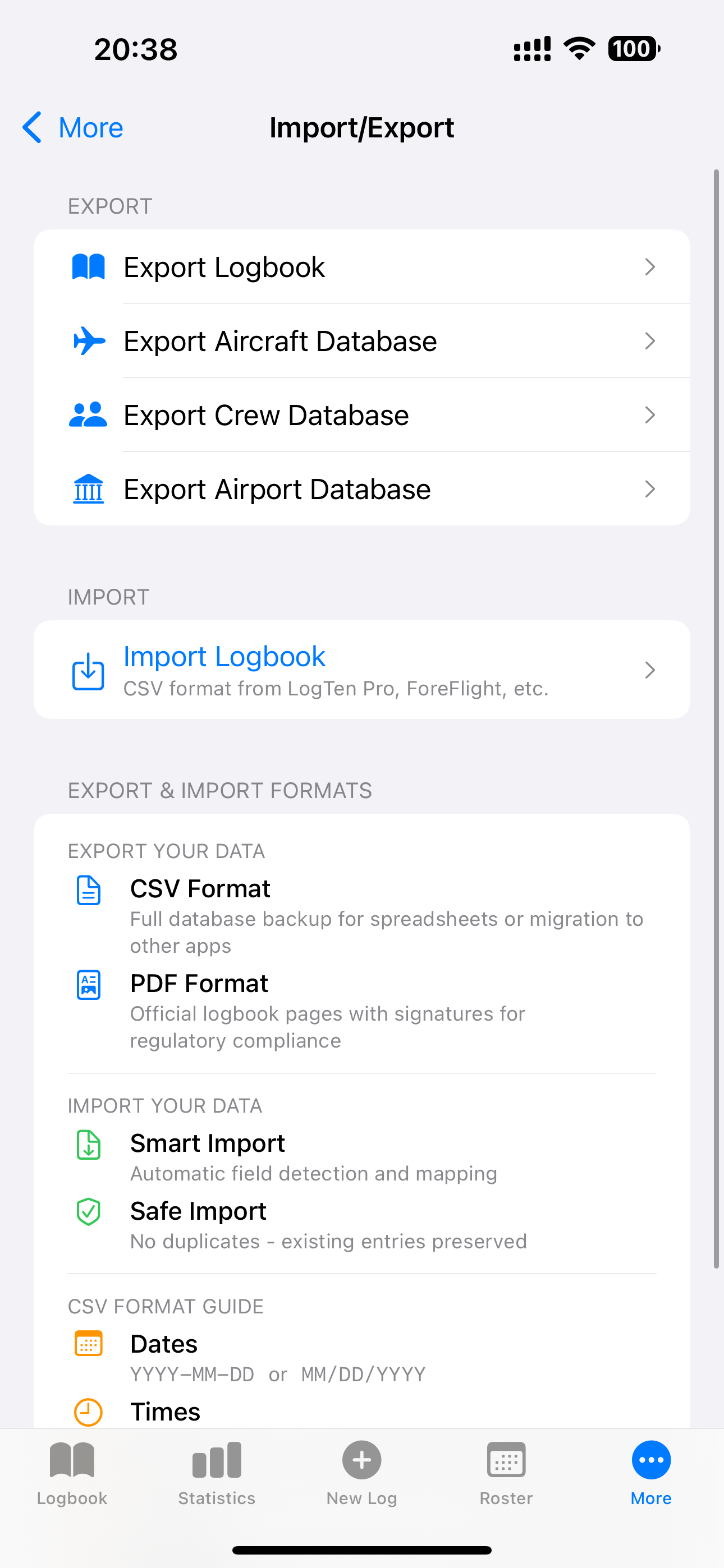 Export & Reports