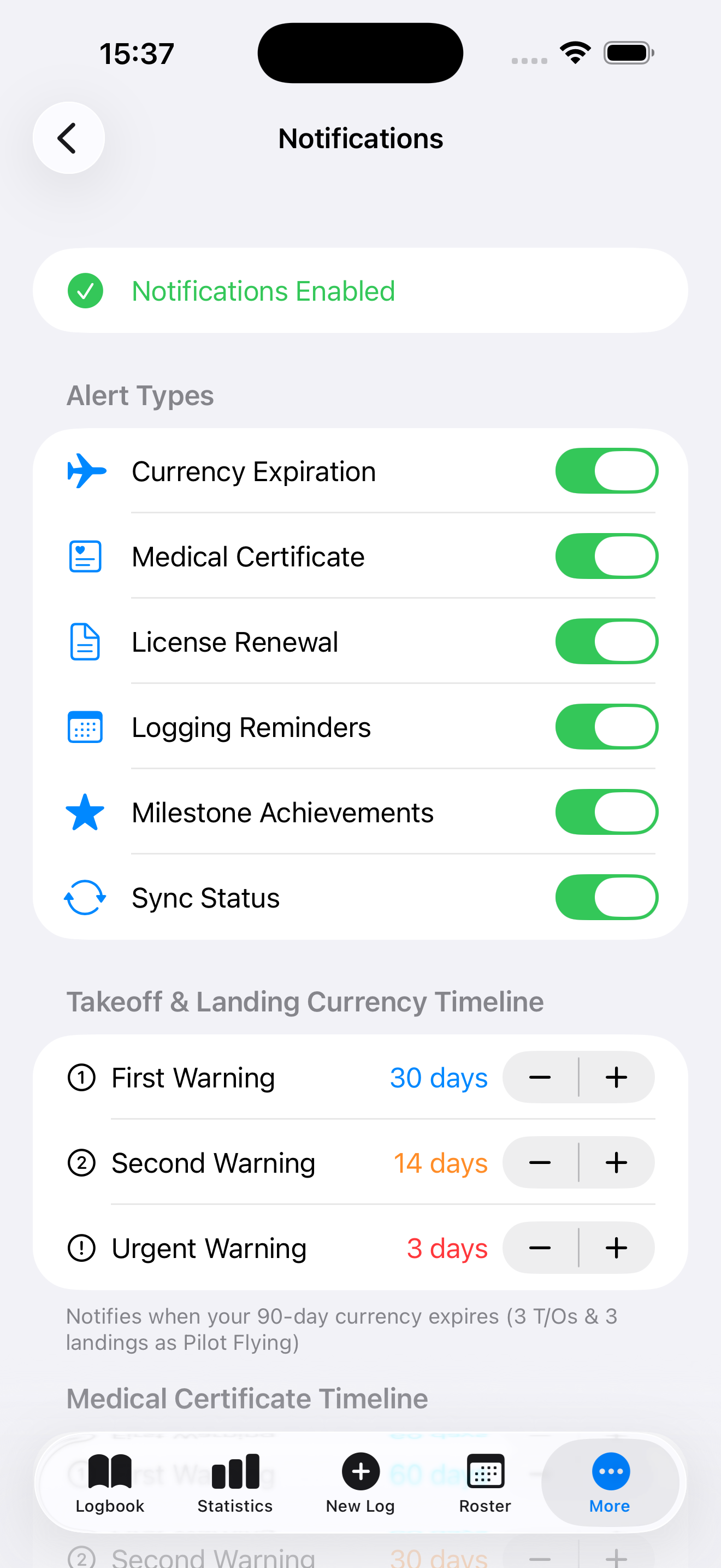 Currency Notifications